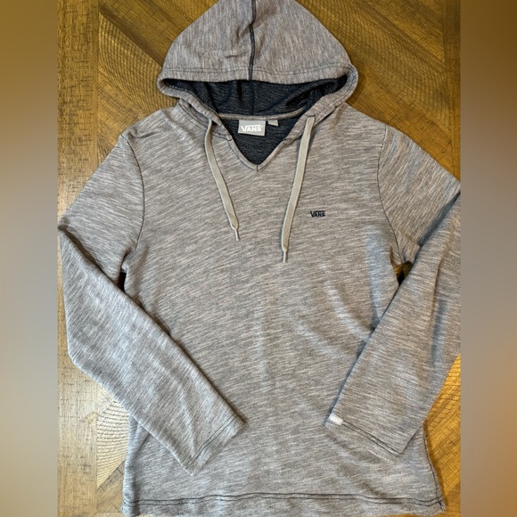 Vans Other - Vans Heather Gray Men's Hooded Sweater